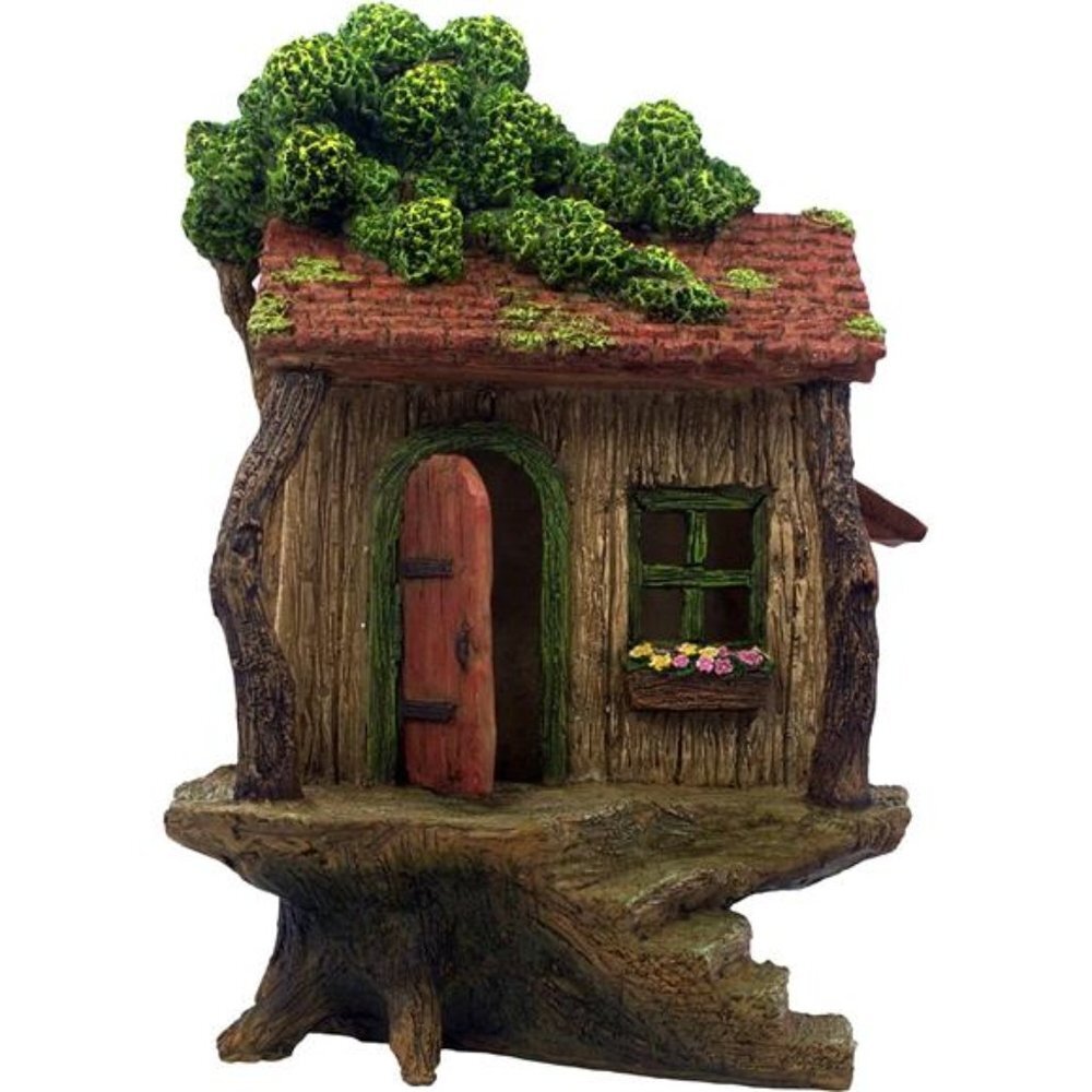 Fairy Garden Houses for Outdoor - Large Fairy Tree House with a Door That Opens
